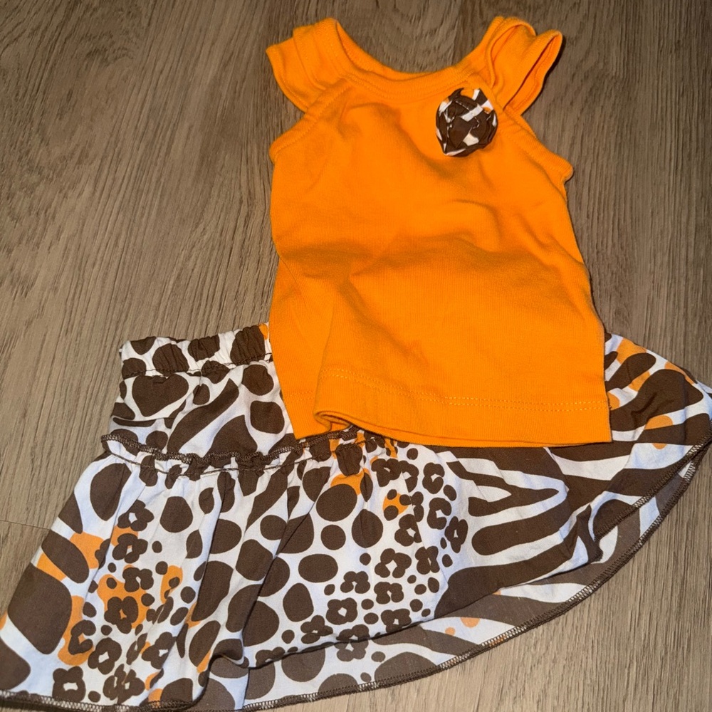 Carter's‎ Orange Baby Outfit